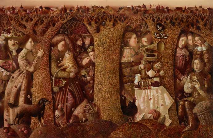 Anna Berezovskaya_Picnic in Forest