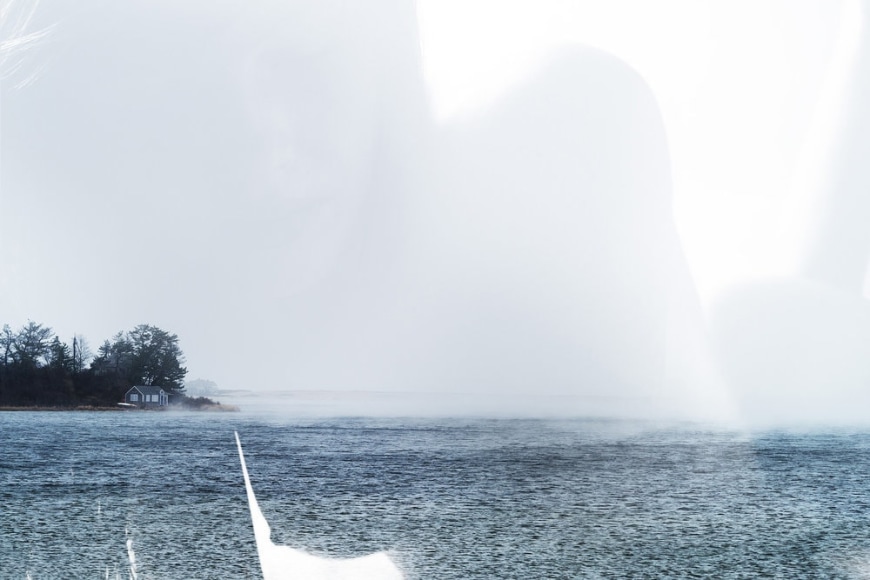 Nathan Coe  Grey Lady double exposure