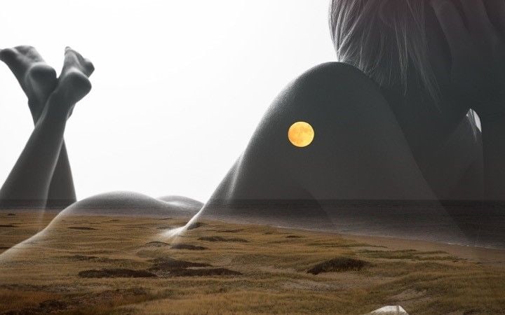 Nathan Coe  Moonraker double exposure