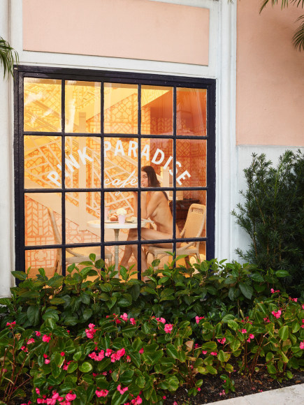 Nathan Coe, Pink Paradise Cafe, 2022