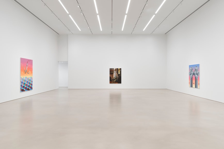 Installation view, Emily Mae Smith,&nbsp;Heretic Lace,&nbsp;Petzel, 2022