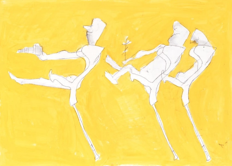 Untitled 2005 Pencil and watercolor on paper