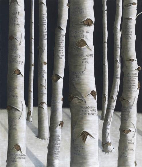 Sean Landers, This Thing, 2017