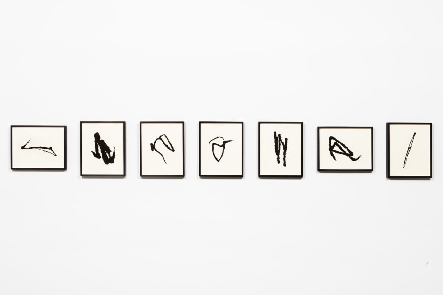 Allan McCollum, Collection of Seven Writer&#039;s Daughter Drawings