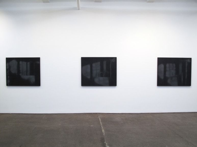 Troy Brauntuch Installation view