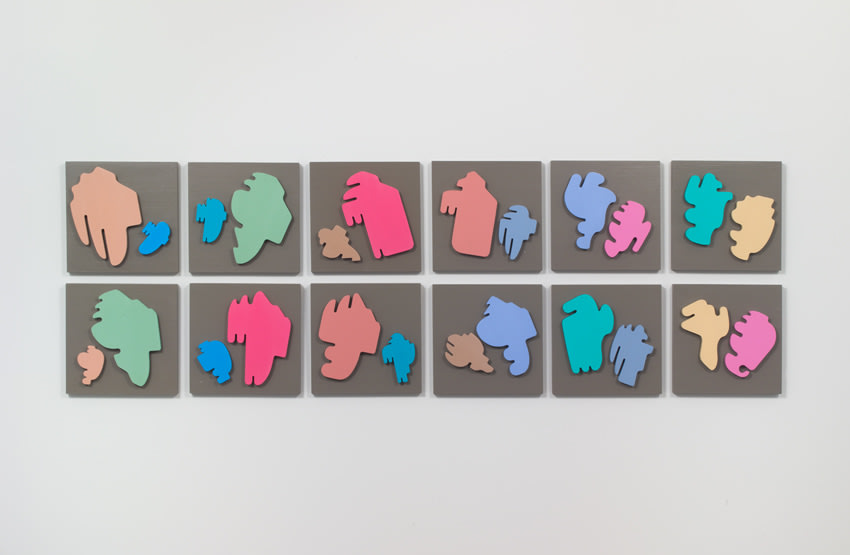 Allan McCollum, The Shapes Project: Collection of Twelve Perfect Couples