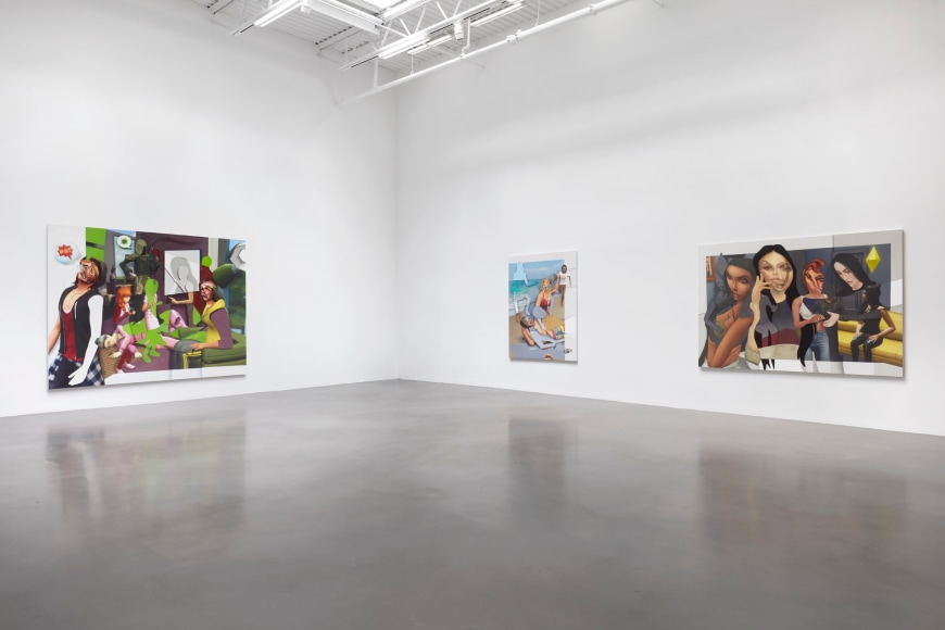 Pieter Schoolwerth - Shifted Sims - Exhibitions - Petzel Gallery