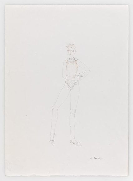 Dancer with Playing Card