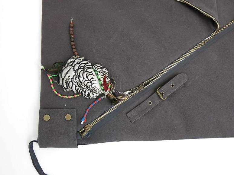 Seth Price Youth Culture Pattern Bag (detail)