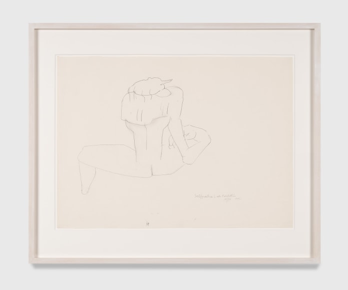 Maria Lassnig, Selfportrait als Harlekin (Self-Portrait as Harlequin)