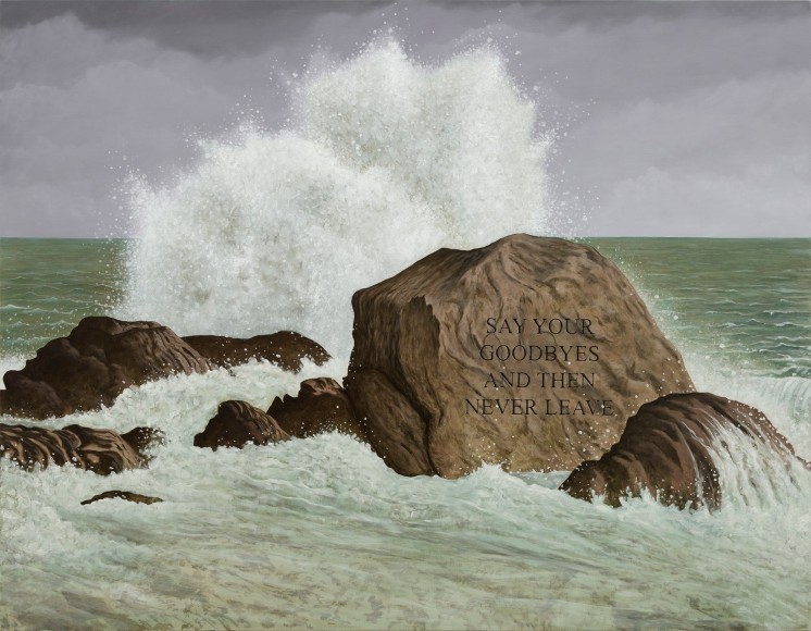 Sean Landers, Say Your Goodbyes and Then Never Leave, 2021