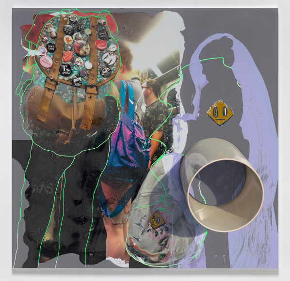 Seth Price, Social Space 2018-&#039;22 (Spills), 2022