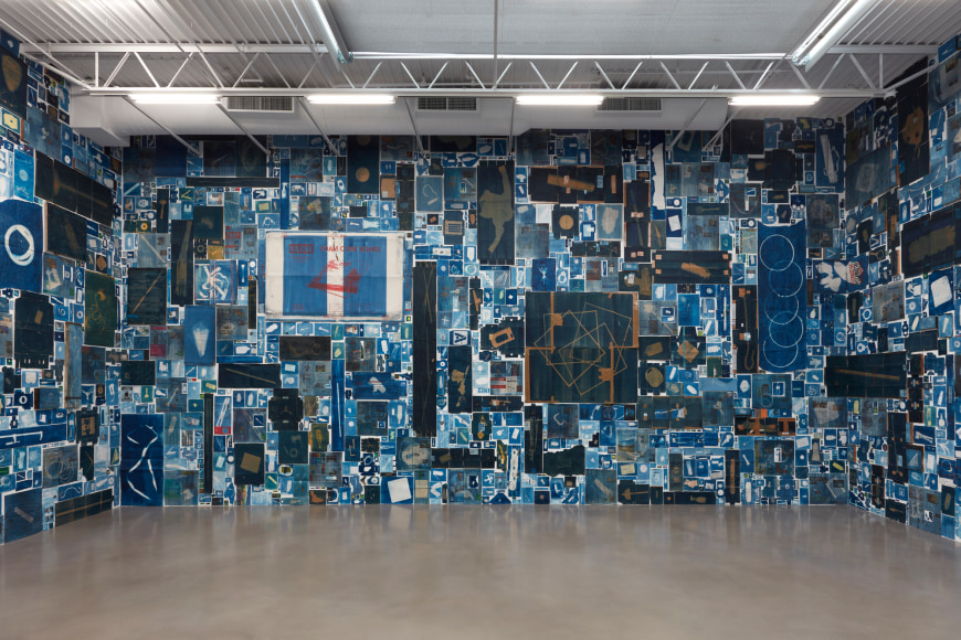 Walead Beshty, Abstract of&nbsp;A Partial Disassembling of an Invention Without a Future: Helter-Skelter and Random Notes in Which the Pulleys and Cogwheels Are Lying Around at Random All Over the Workbench