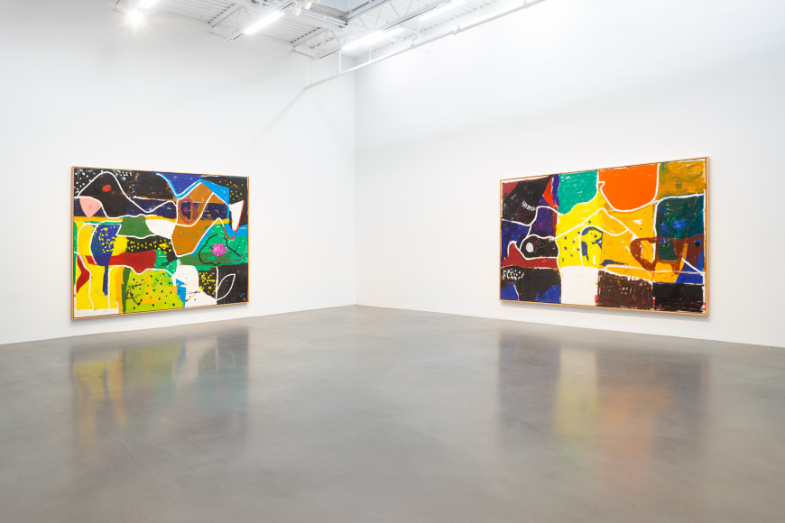 Joe Bradley - Bhoga Marga - Exhibitions - Petzel Gallery