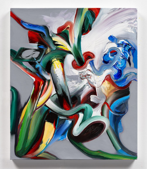 Pieter Schoolwerth, Texture Tile #17 (SPLOOOSH!), 2024