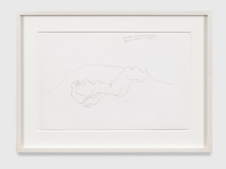 Maria Lassnig, Die Emotionen sind nur eine St&ouml;rung des geordneten Mechanismus der Psyche 