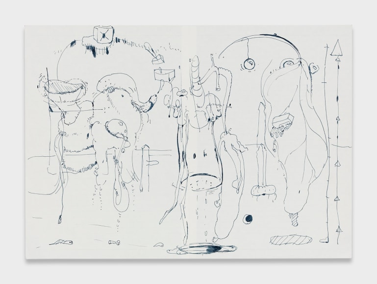 Stefanie Heinze, O.T. (Fluid System, Measured)