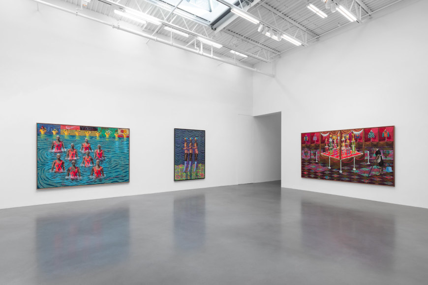 Derek Fordjour - SELF MUST DIE - Exhibitions - Petzel Gallery