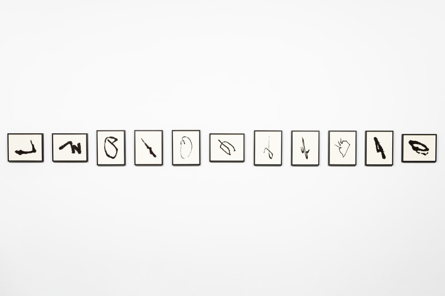 Allan McCollum, Collection of Eleven Writer&#039;s Daughter Drawings