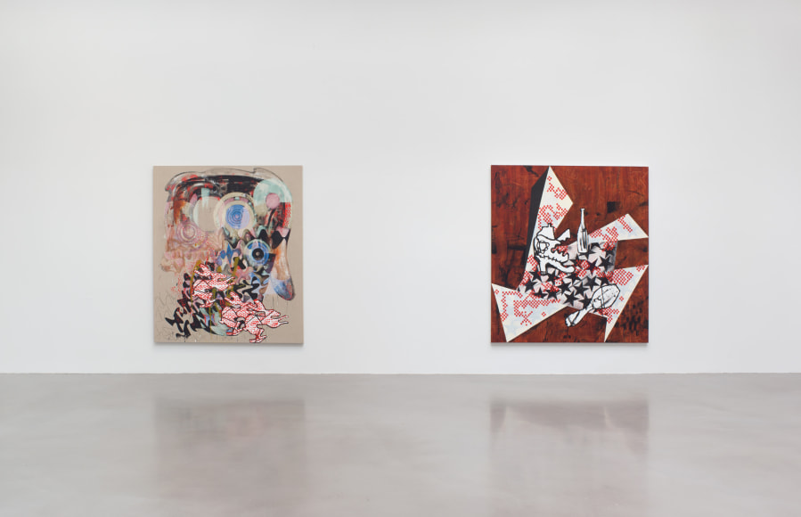 Charline von Heyl - New Work - Exhibitions - Petzel Gallery