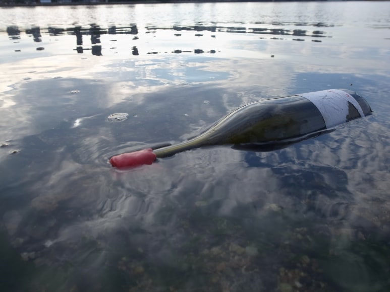 Christian Jankowski, Review &ndash;&nbsp;Waterproof Test