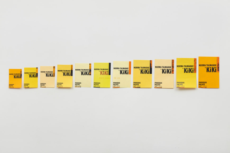 Jorge Pardo, White People are Devils (Jan Tschichold: Cinema poster, Typography, 1928)