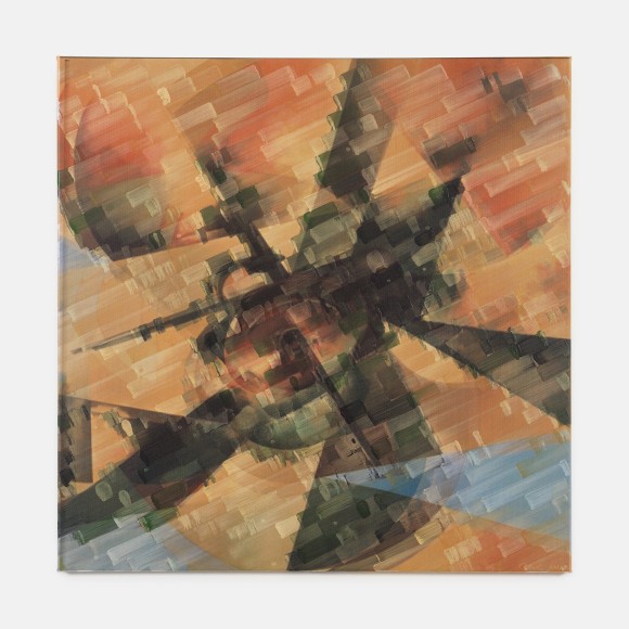 Simon Denny, Output 0971, 2025,