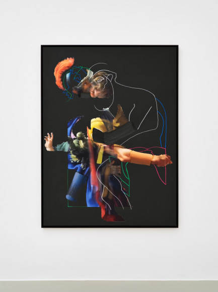 Installation view, Pieter Schoolwerth: No Body Get a Head, Kunstverein Hannover, 2021