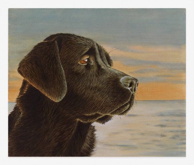 Sean Landers, Black Lab, 2022