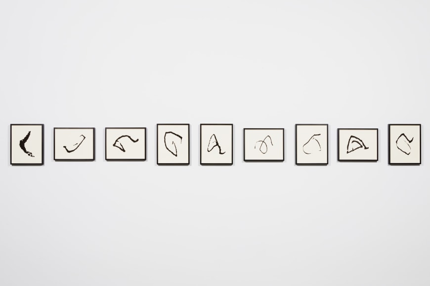 Allan McCollum, Collection of Nine Writer&#039;s Daughter Drawings