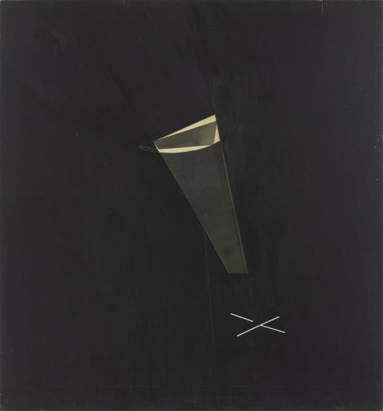 Ross Bleckner, The Mark (For Don Bolles)