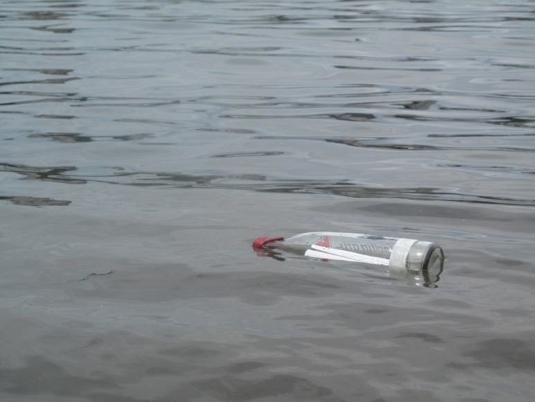 Christian Jankowski, Review &ndash;&nbsp;Waterproof Test