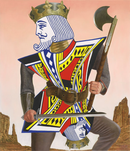 Sean Landers, King Janus, 2016