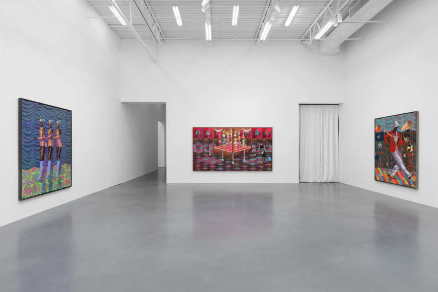 Derek Fordjour - SELF MUST DIE - Exhibitions - Petzel Gallery