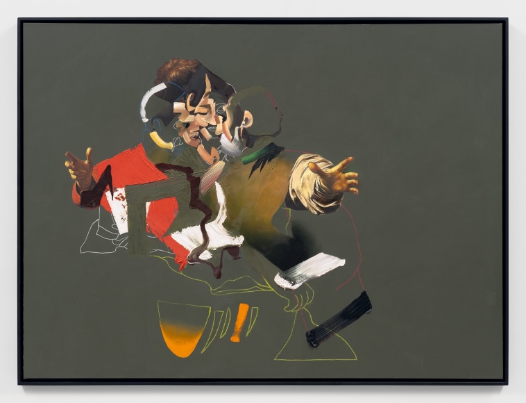 Pieter Schoolwerth, Portrait of &quot;The Supper At Emmaus&quot; (after Caravaggio), 2012