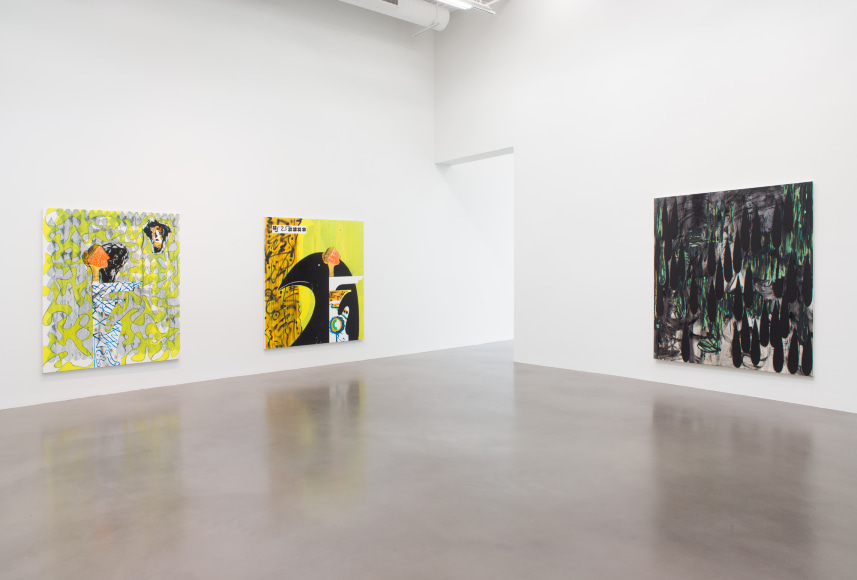 Charline von Heyl - New Work - Exhibitions - Petzel Gallery