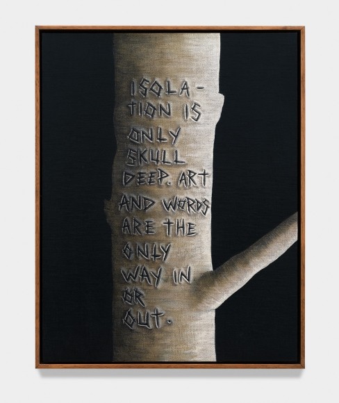 Sean Landers, Isolation