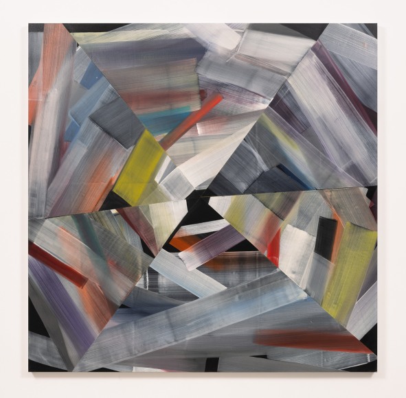 Ross Bleckner, The Triangular Way, 2022