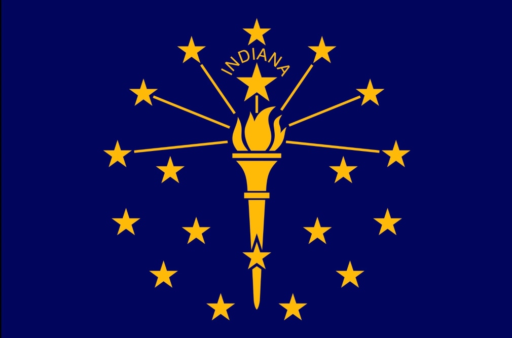 State flag of Indiana