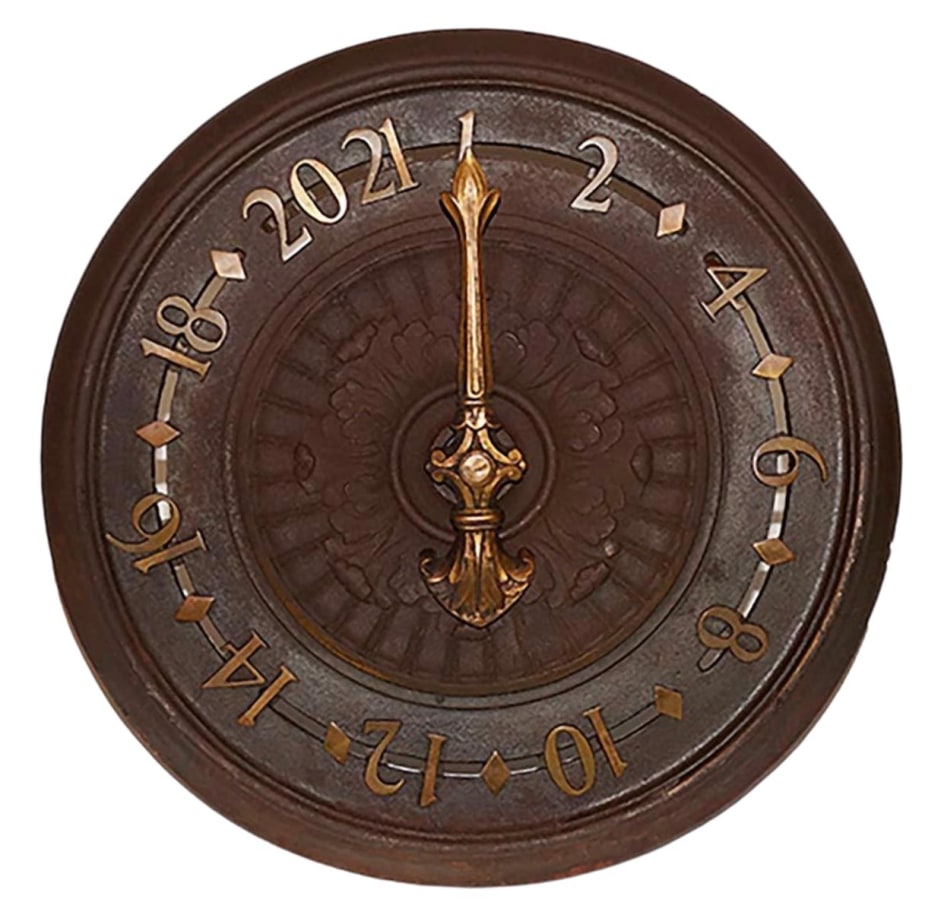 Early 20th-century elevator floor dial