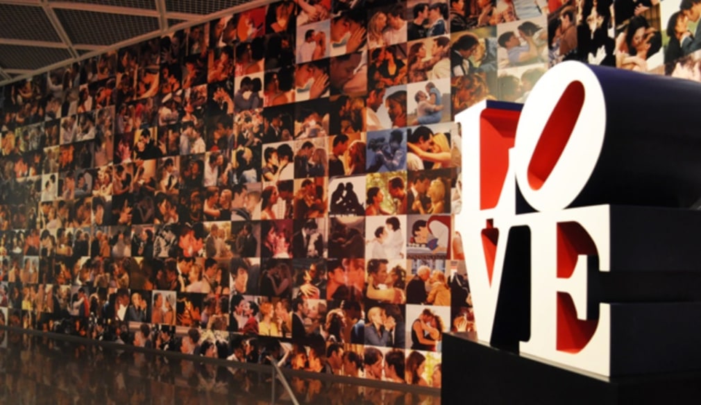 Installation view of Love Actually,&nbsp;Seoul Museum, Seoul, South Korea, March 14&ndash;June 16, 2013, featuring The American LOVE (1966&ndash;2000)
