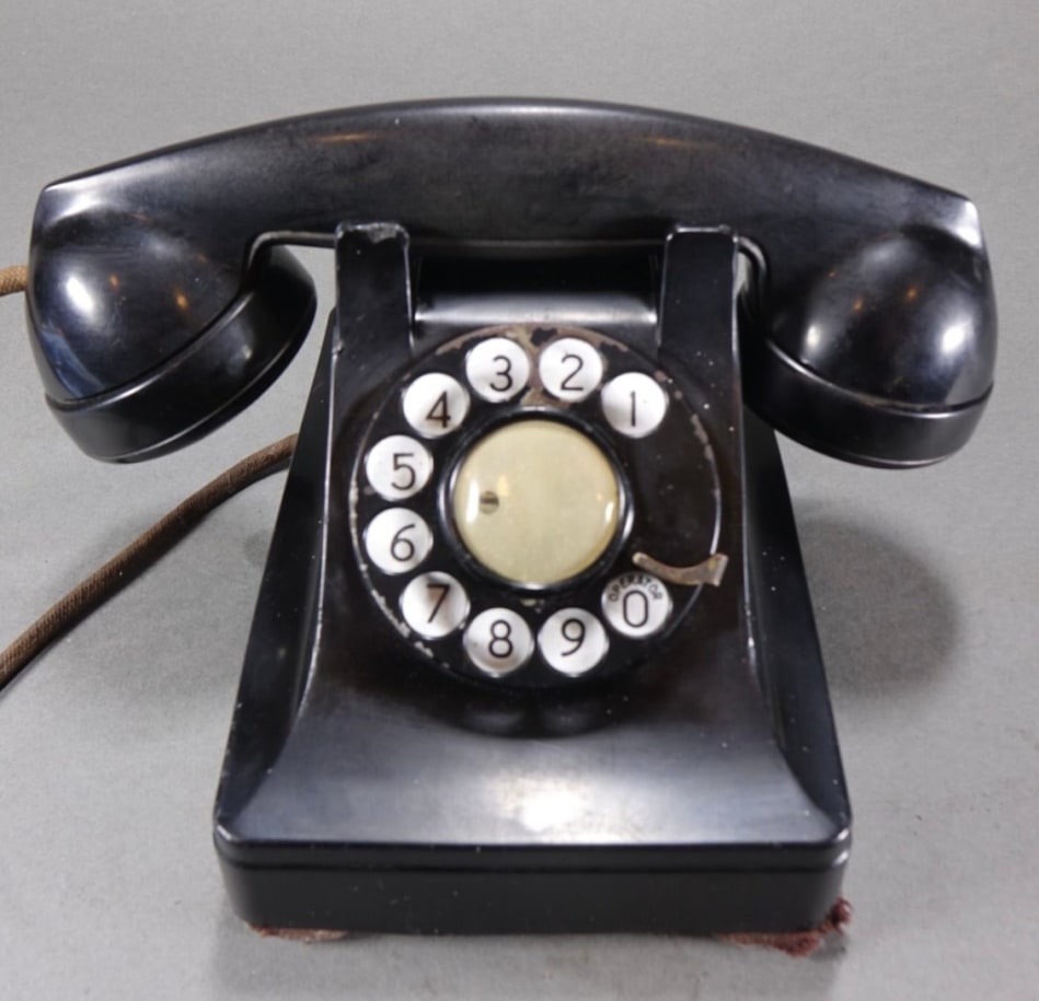 Mid-century rotary phone