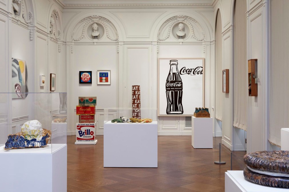 Installation view of The Pop Object: The Still Life Tradition in Pop Art, Acquavella Galleries, New York, April 10&ndash;May 24, 2013. Photo: Kent Pell