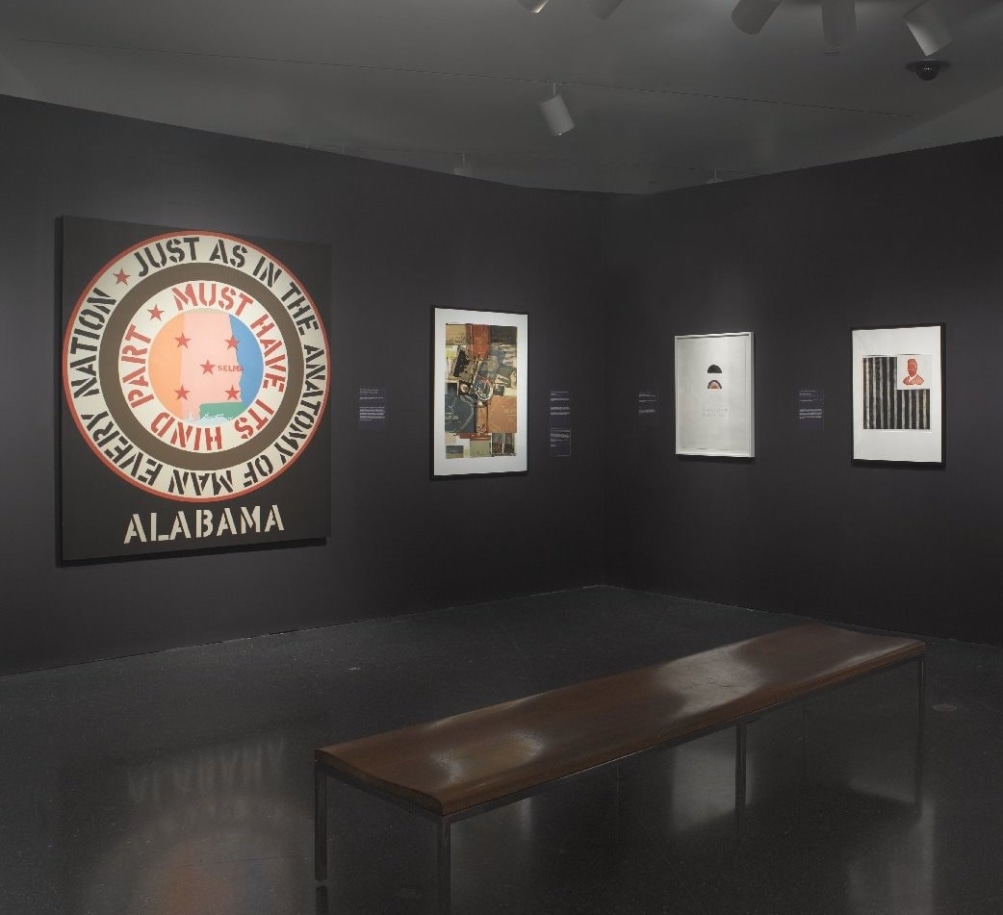 Installation view of&nbsp;Witness: Art and Civil Rights in the Sixties, Brooklyn, New York, March 7&ndash;July 13, 2014, featuring Alabama (1965)