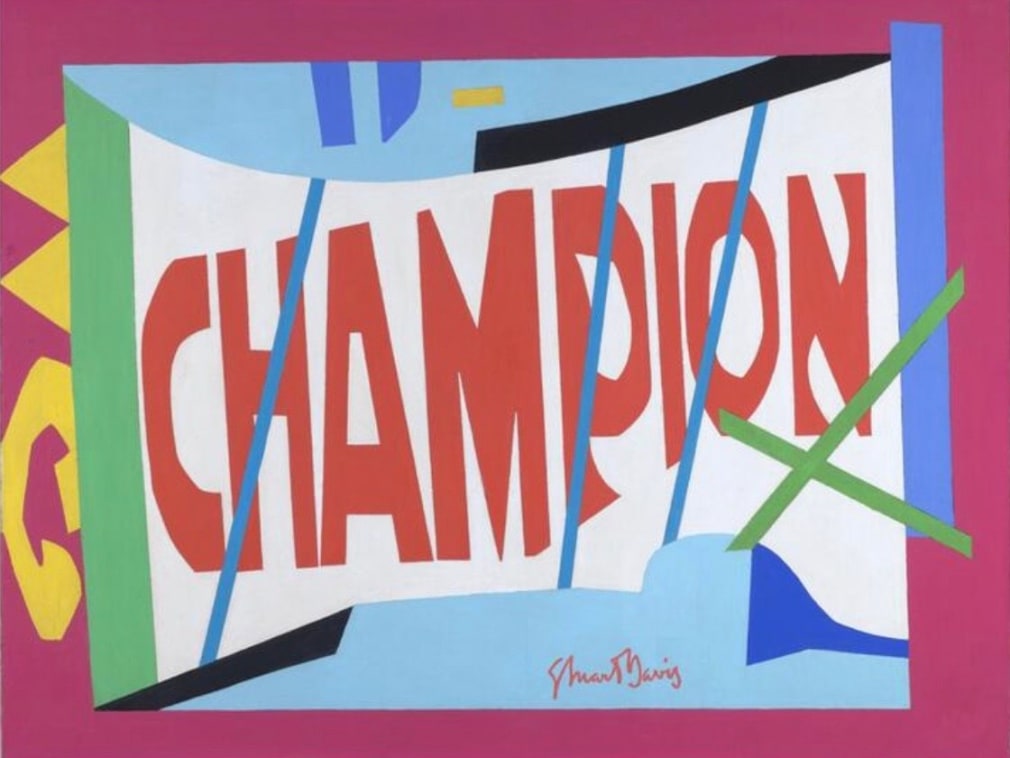 Stuart Davis, Little Giant Still Life, 1950, &nbsp;