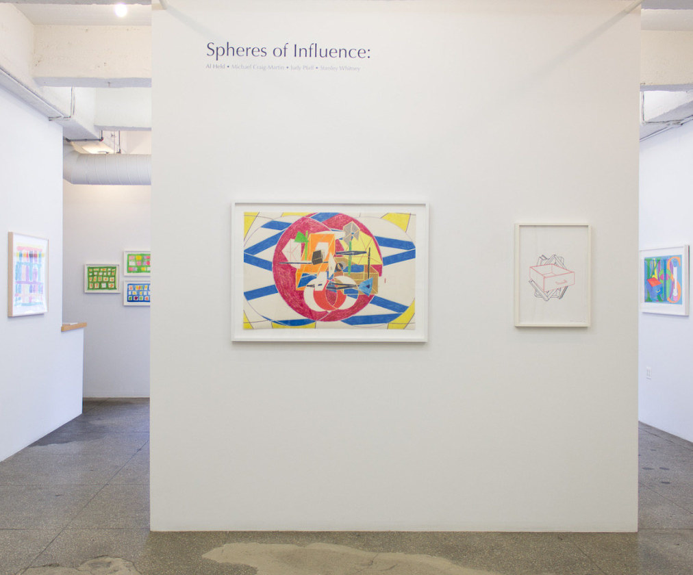 Spheres of Influence: Al Held, Michael Craig-Martin, Judy Pfaff and Stanley Whitney
