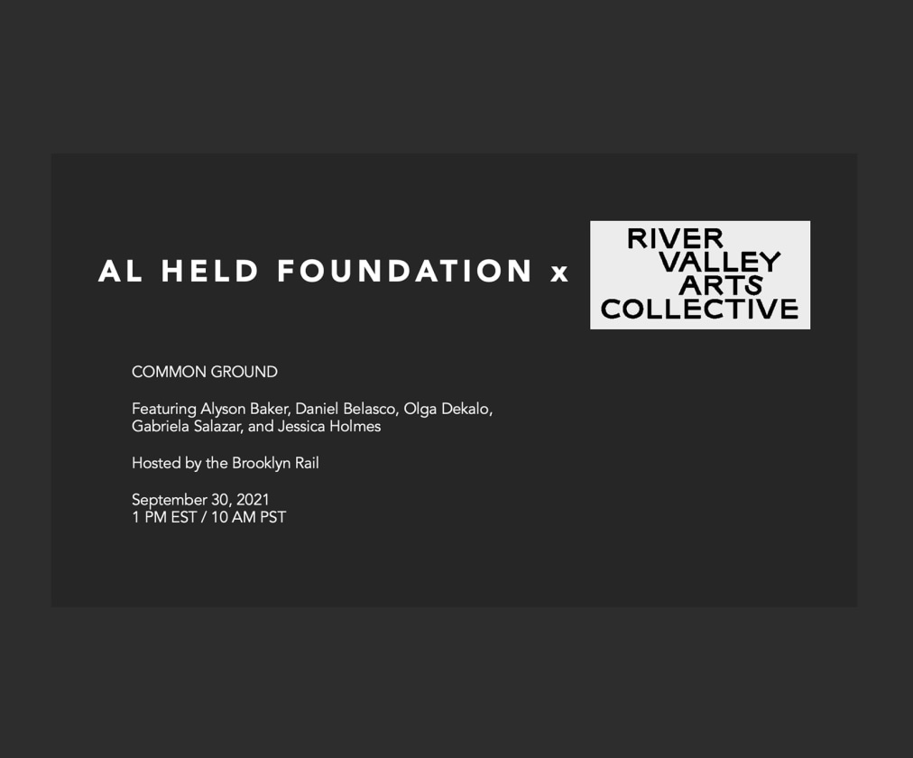 Common Ground: Al Held Foundation + River Valley Arts Collective