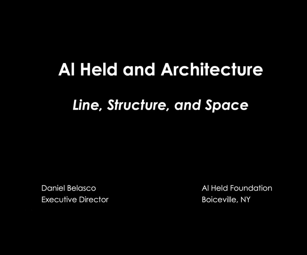 Al Held and Architecture: Line, Structure, and Space