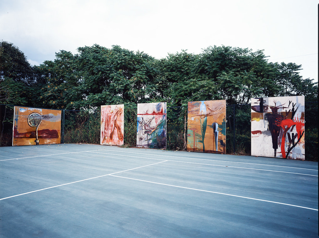 Tennis Court Paintings 1983