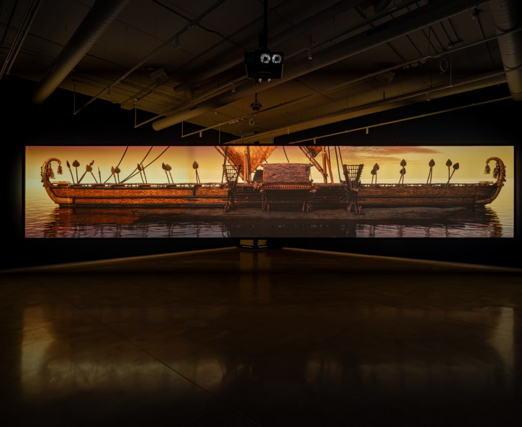 Tuan Andrew Nguyen at the 24th Paiz Art Biennial